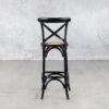 Avenue Bar Stool in Black, Back