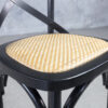 Avenue Bar Stool in Black, Detail