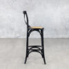 Avenue Bar Stool in Black, Side