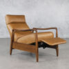 Hanford Recliner in Saddle, Angle, Recline