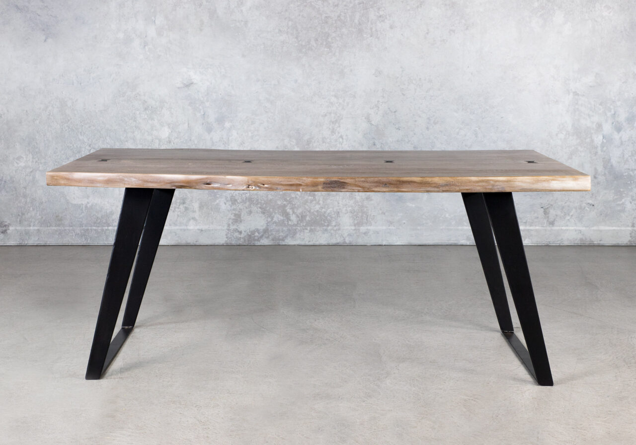 Shinola Table, Acacia, Front