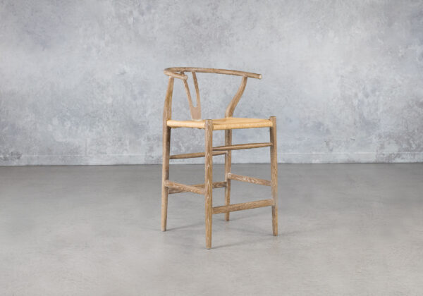 Wishbone Counter Stool, Angle