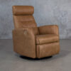 Regent Recliner in Vintage Tan, Angle