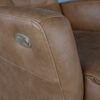 Regent Recliner in Vintage Tan, Detail