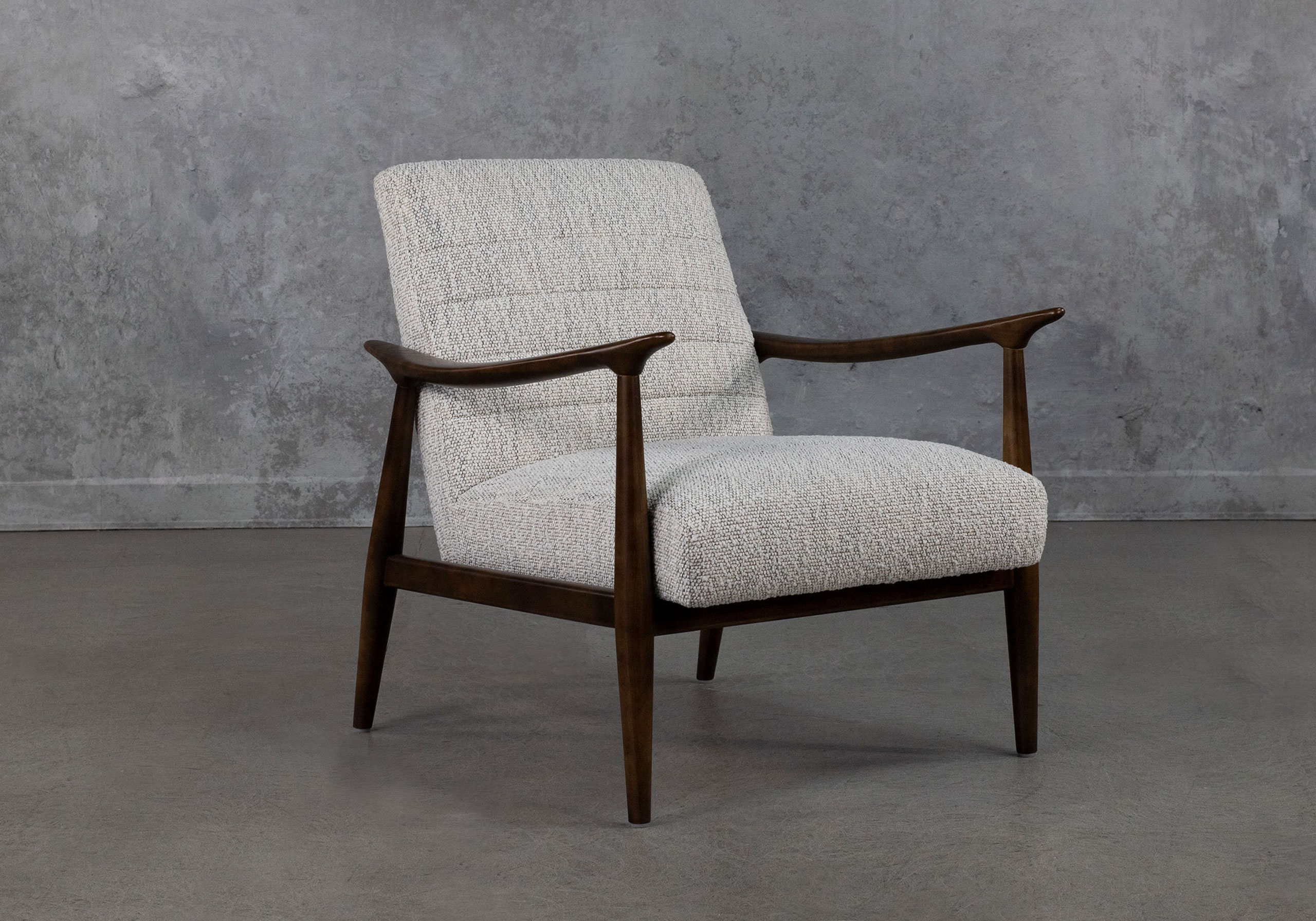 Trevor Chair Beige Angle