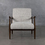 Trevor Chair, Beige, Front