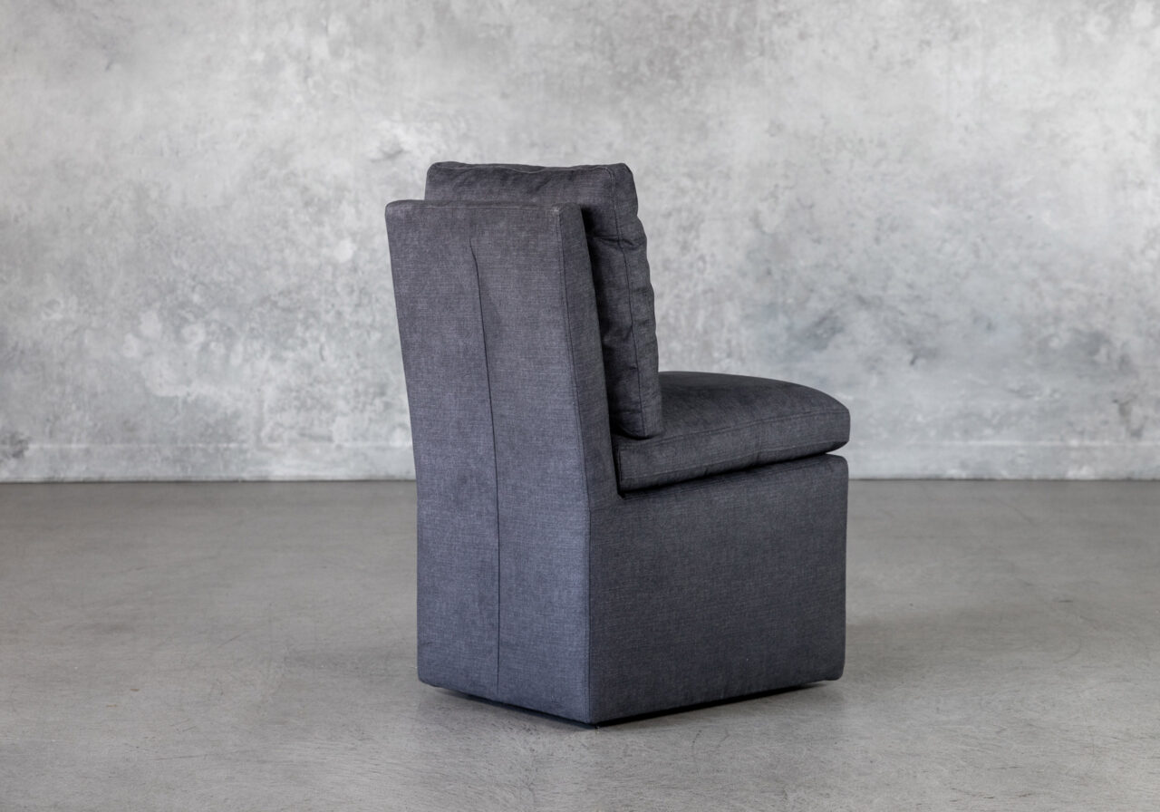 Maria Dining Chair in F180 Grey, Back