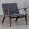 Sahara Chair in Denim, Angle
