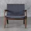 Sahara Chair in Denim, Front