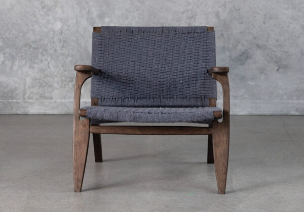 Sahara Chair in Denim, Front