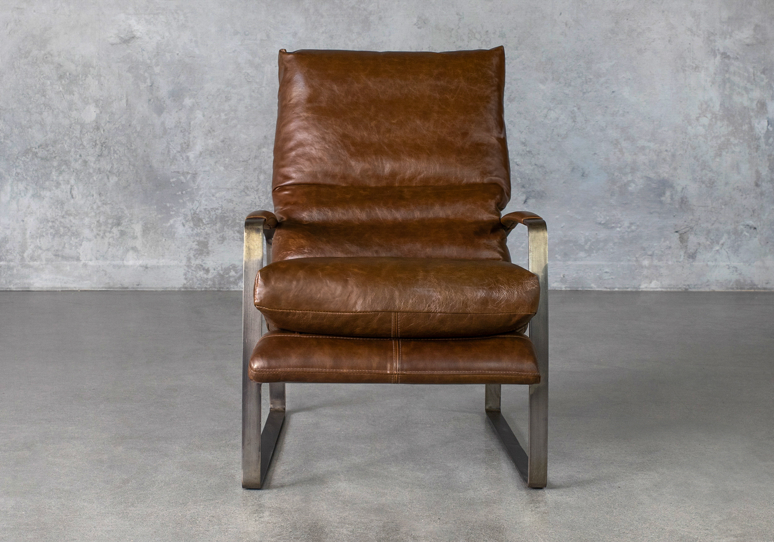 Frank Brown Accent Chair - Front