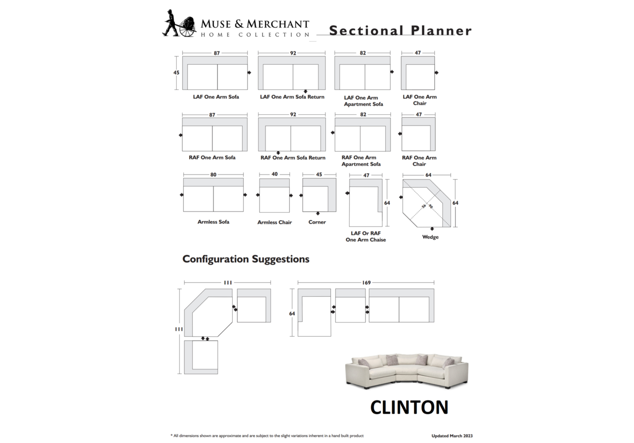 Clinton Sectional Planner