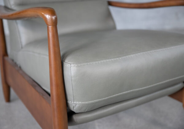 Hanford Recliner Slate Detail