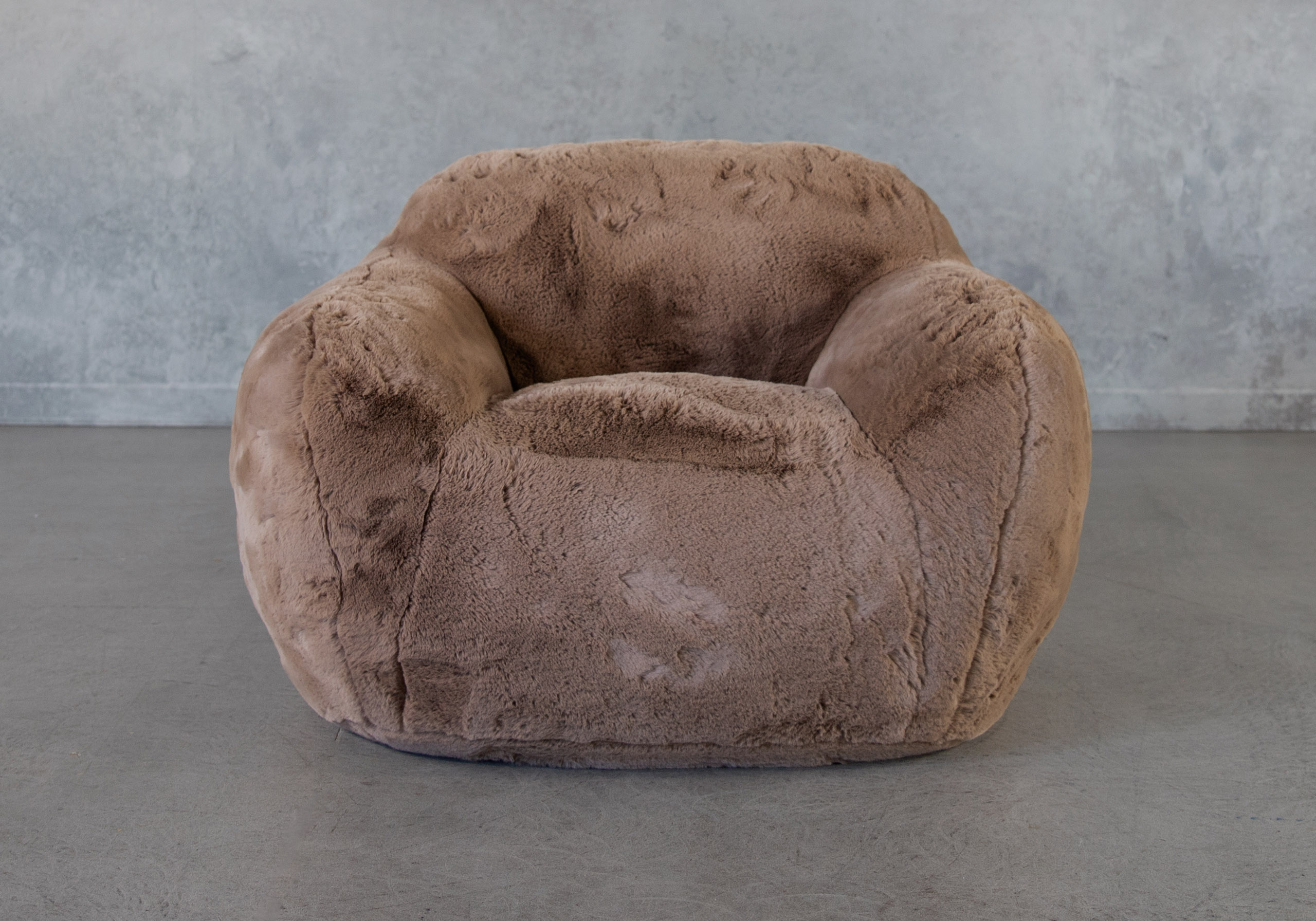 Teddy Chair Taupe Front