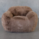 Teddy Chair Taupe Front