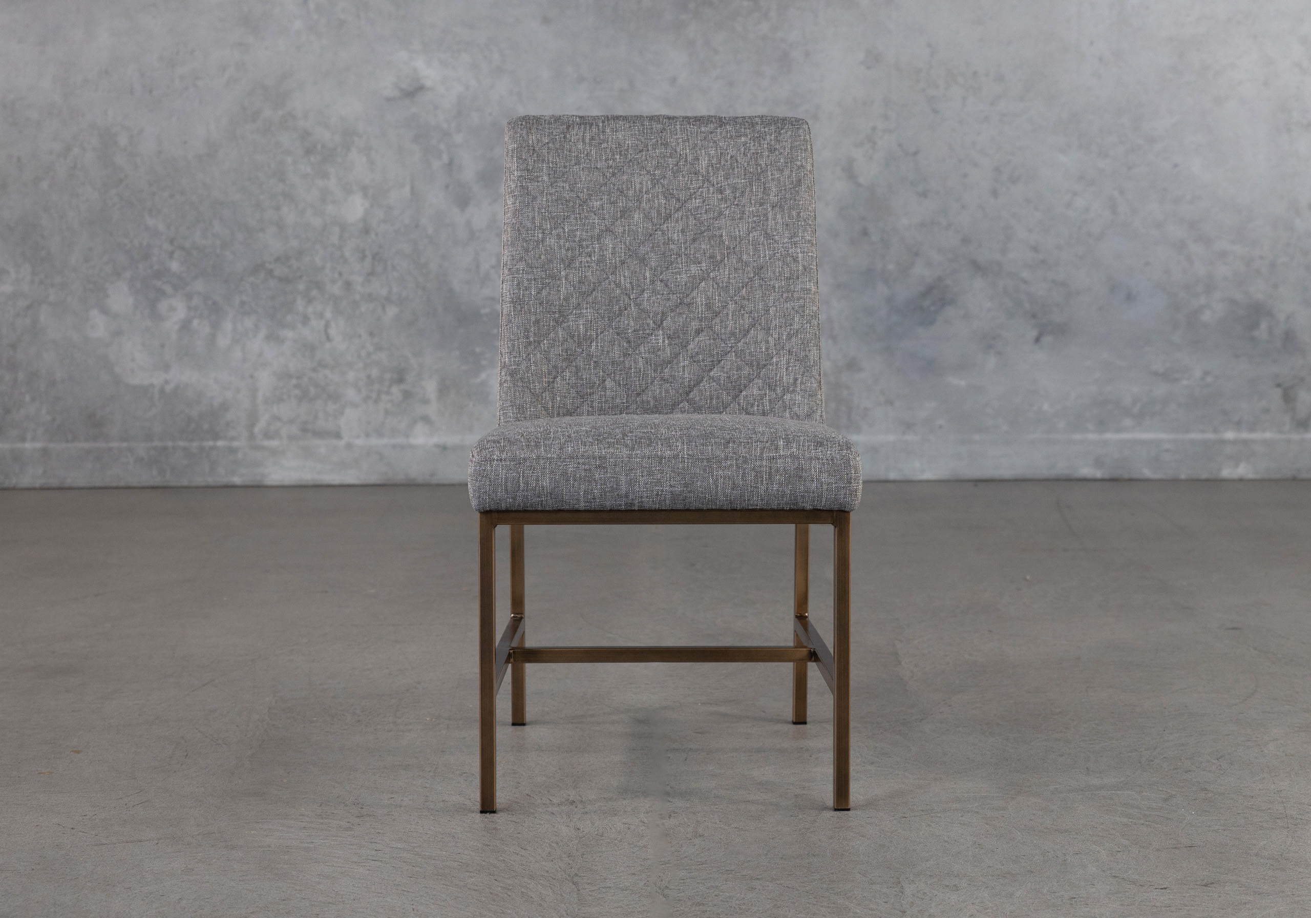 Delta Dining Chair Grey Front