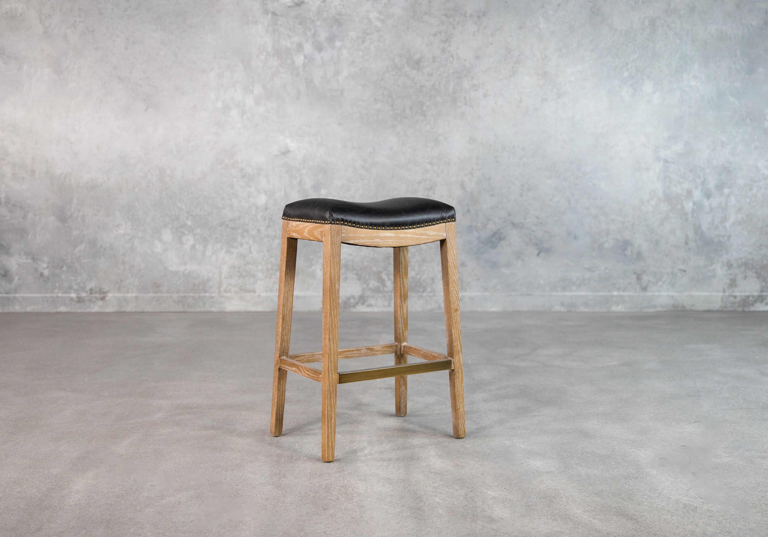 Ness Counter Stool Black Angle