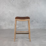 Ness Counter Stool Brown Front 1