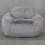 Teddy Accent Chair in Grey Front