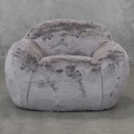 Teddy Chair in Grey Front