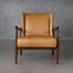 Clifton-Chair-Camel-Leather-Front