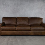 Giovanni Leather Sofa Front
