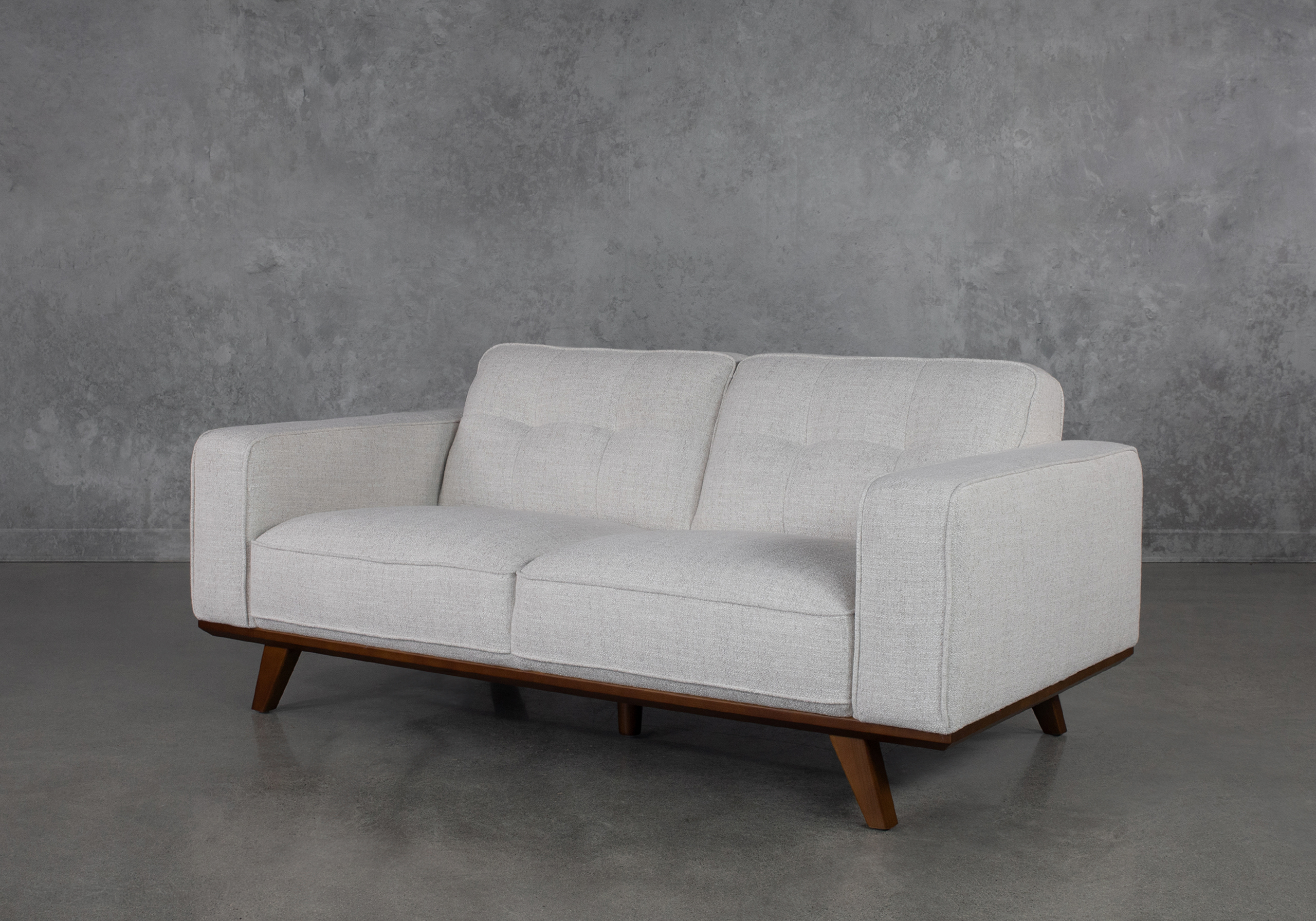 Dalkin Wheat Loveseat Angle