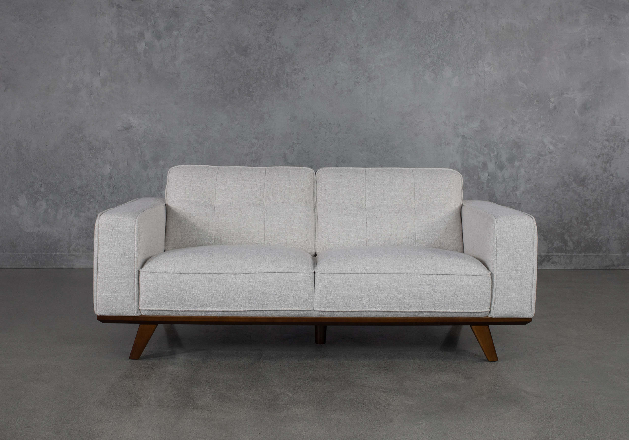 Dalkin Wheat Loveseat Front