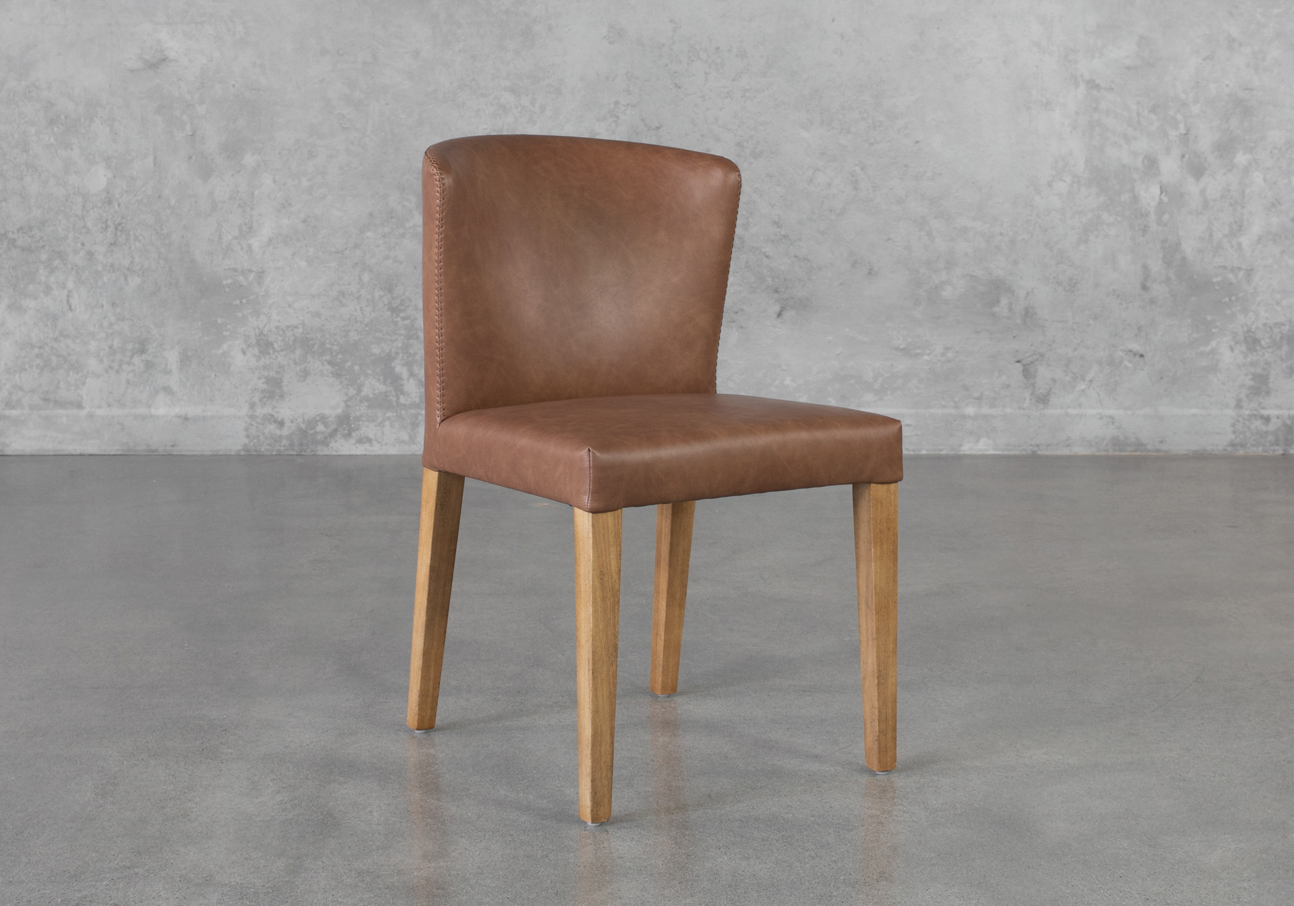 Fable Brown Chair Angle