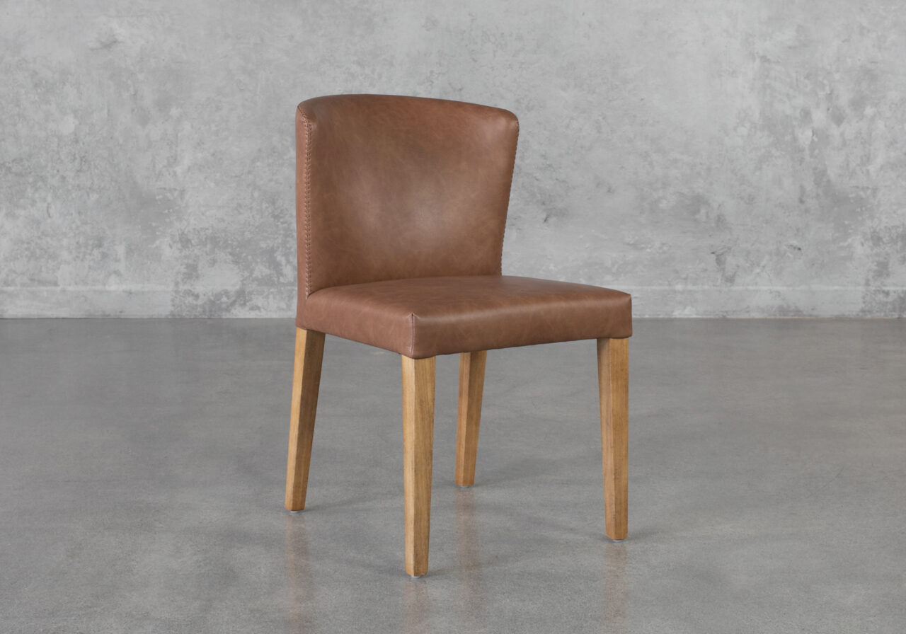 Fable Brown Chair Angle