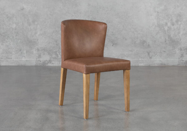 Fable Brown Chair Angle