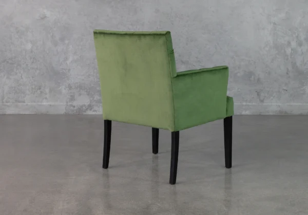 Jeanette Green Accent Chair - Back