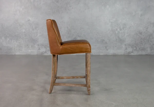 Jonny Tan Counter Stool - Side