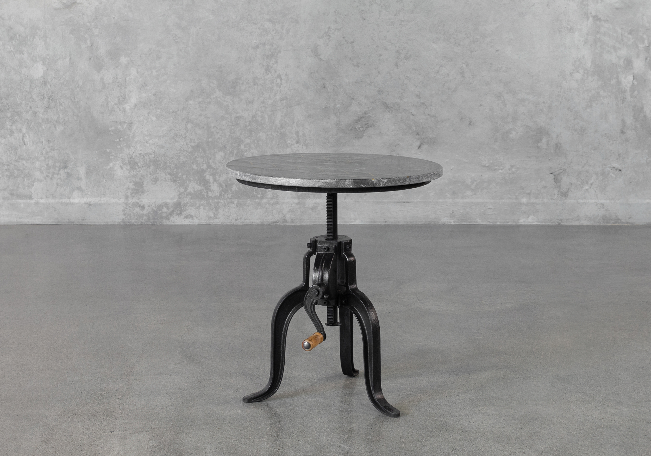 Adjust Round End Table Front
