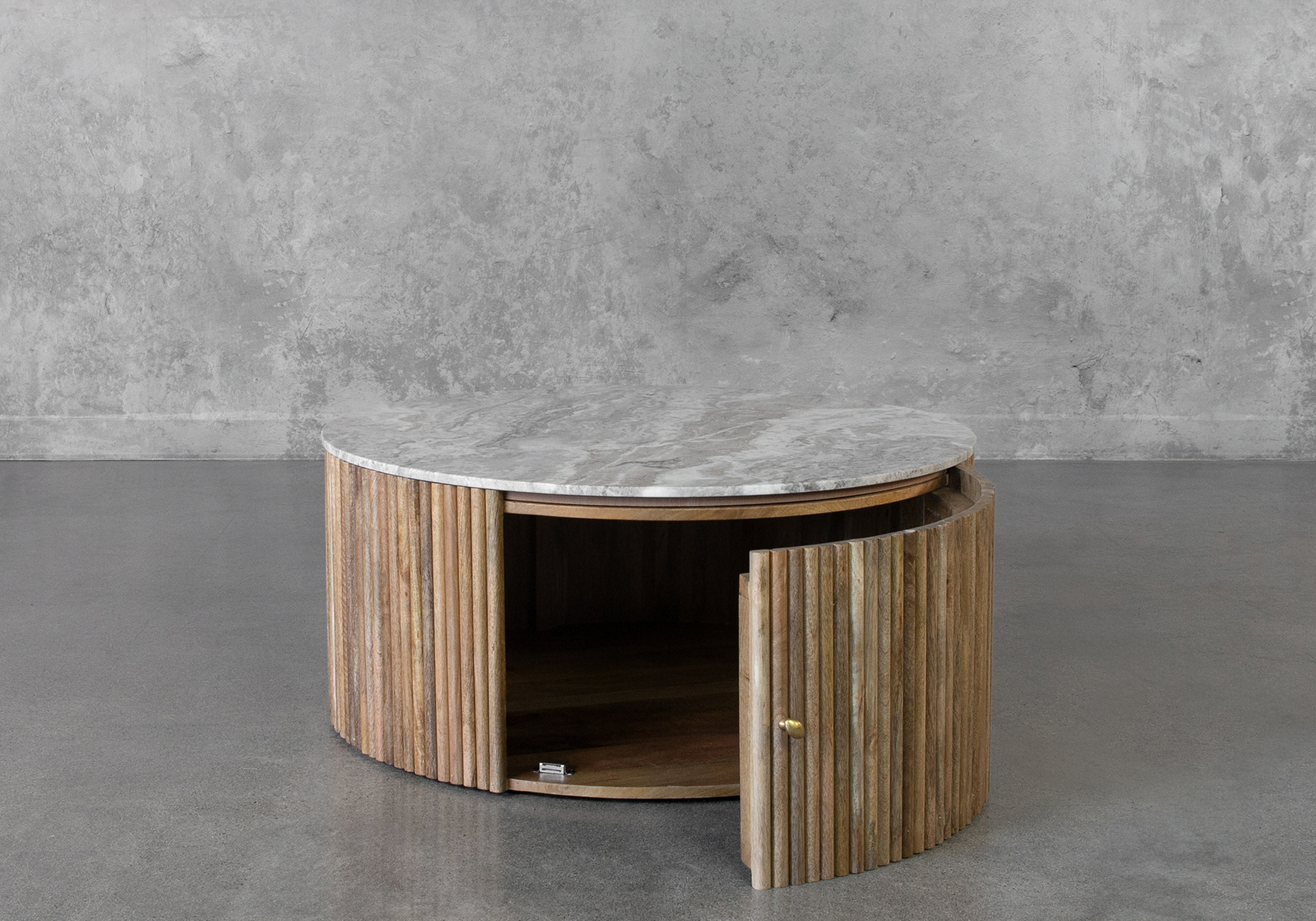 Brisk Round Coffee Table Front