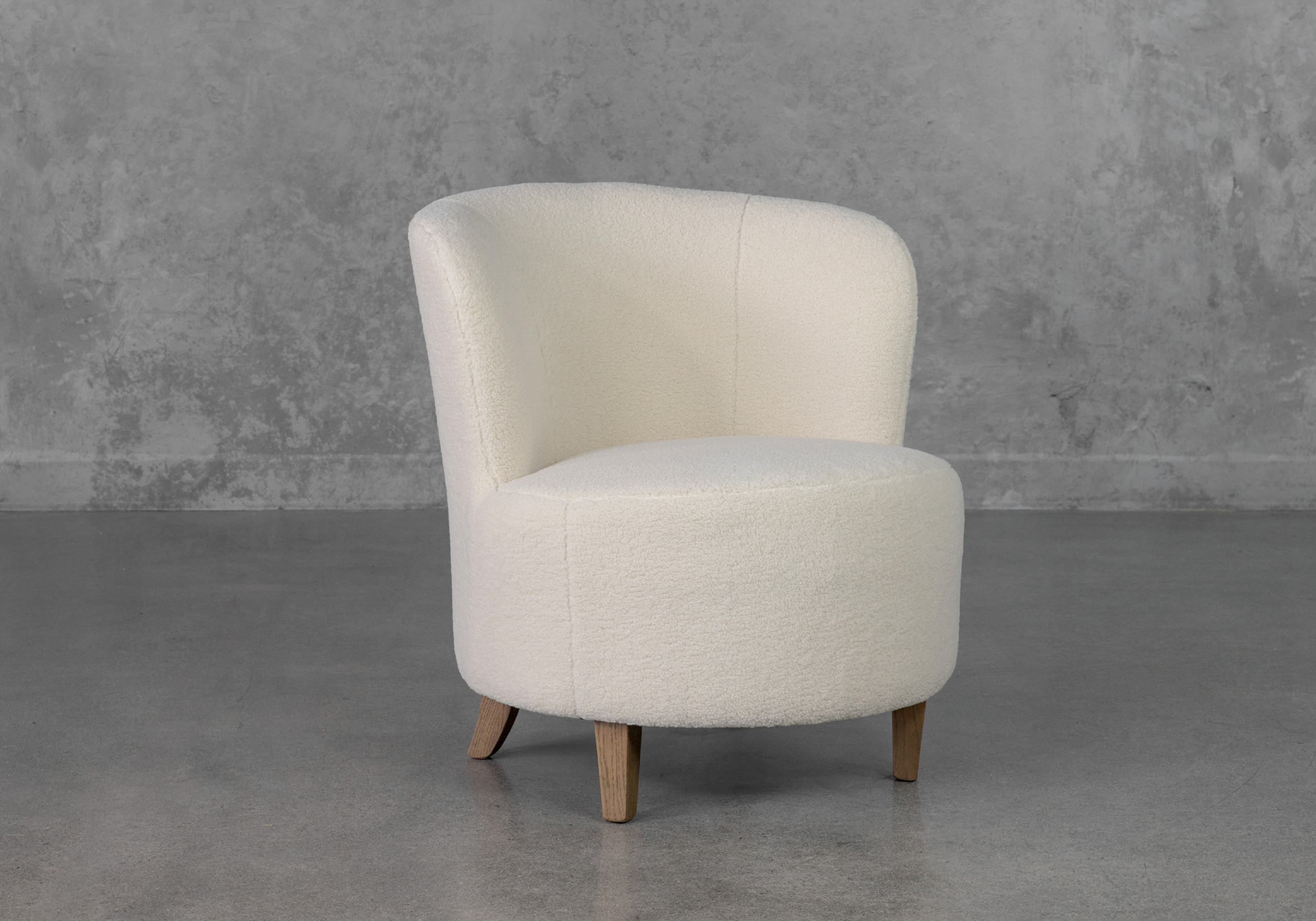 Coco Cream P290 Accent Chair Angle