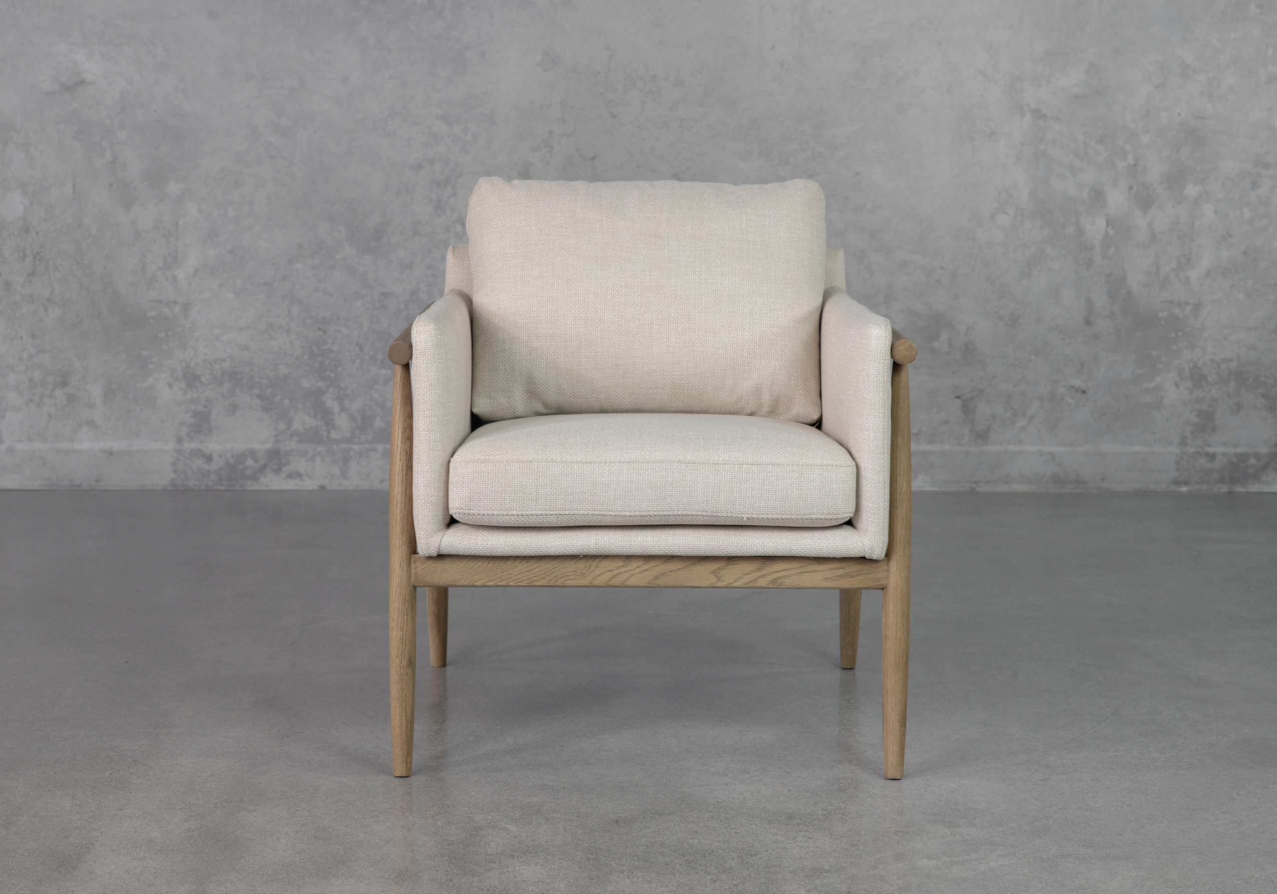 Cresent Cream P762 Accent Chair Front