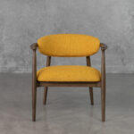 Elodie Mustard P294 Accent Chair - Front