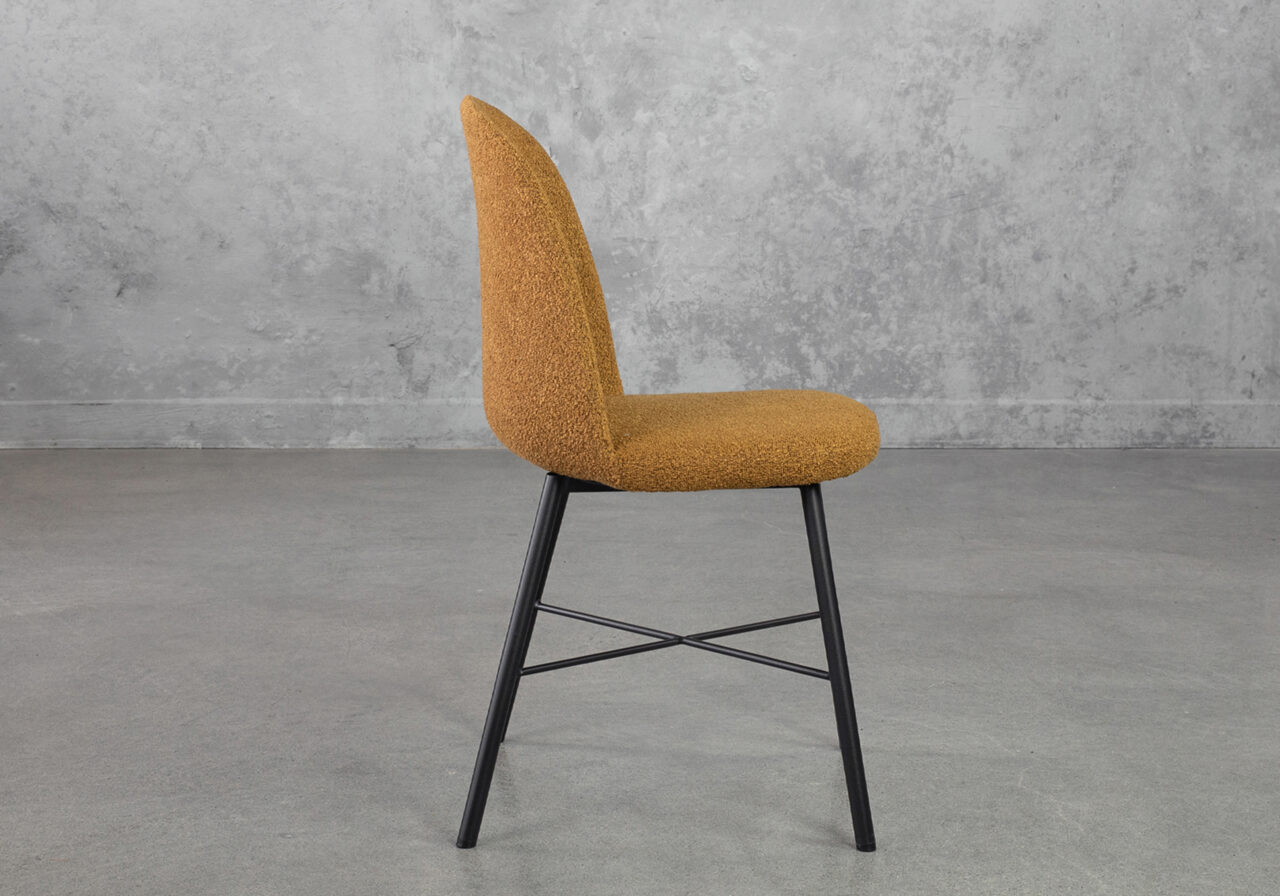 Lulu-Chair - OchreBK - Side