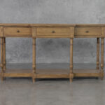 Manon Wood Console - Front
