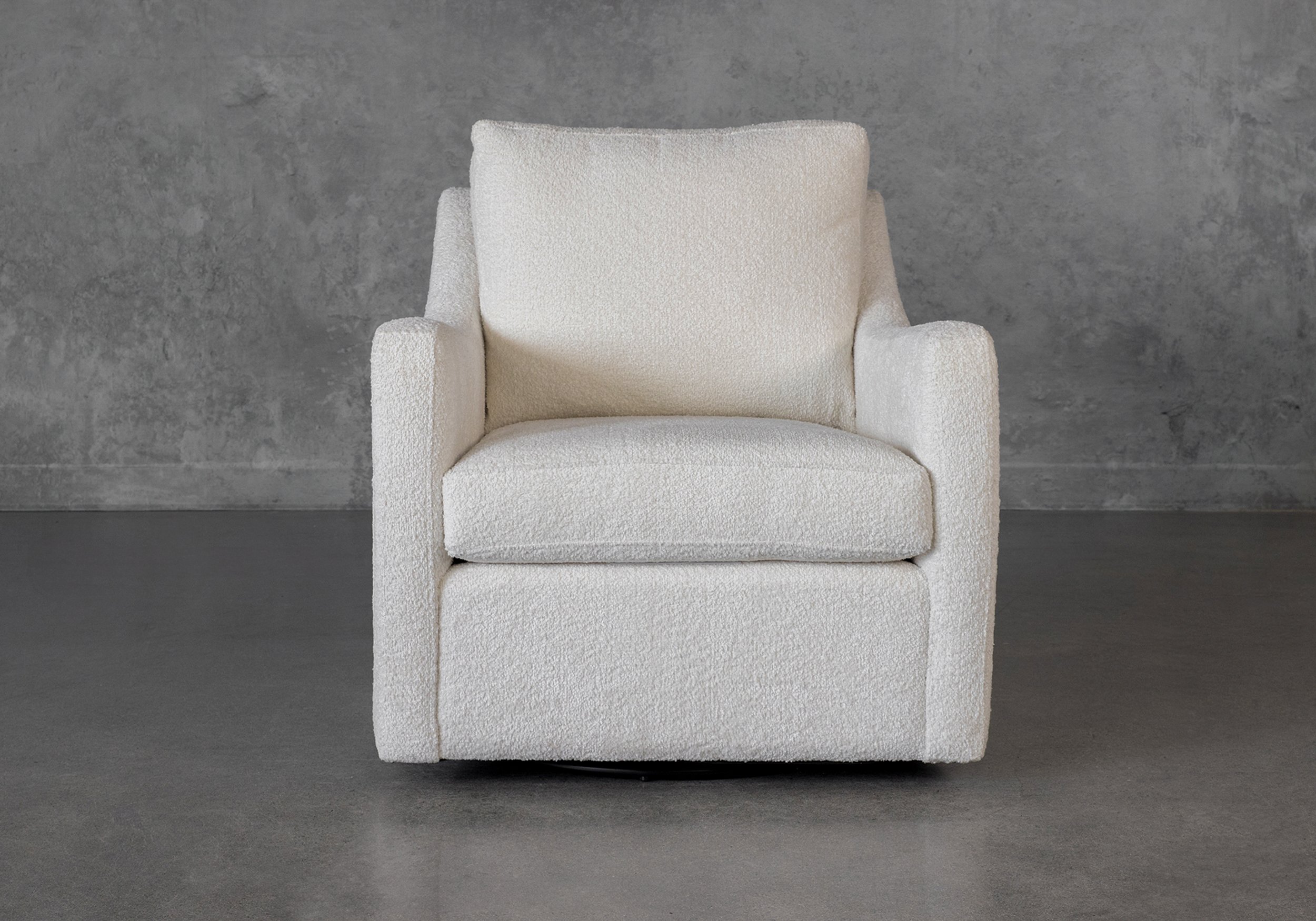 Grove Cuddle Bone Swivel Chair Front