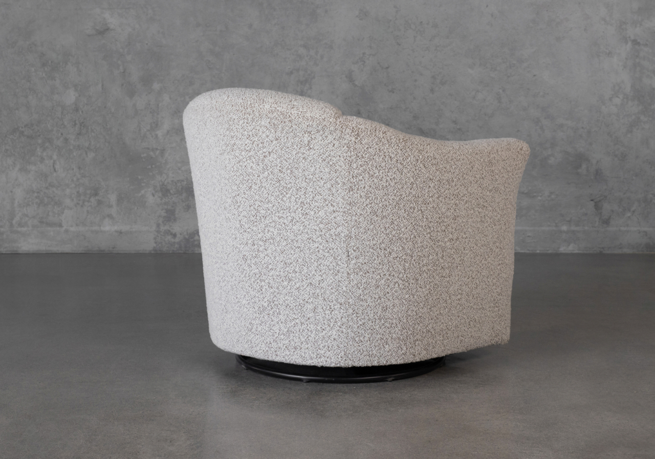 Lucerne Teigan Praline Accent Chair - Back