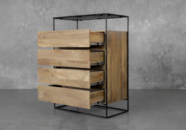 Malone High Chest - Drawers - 2