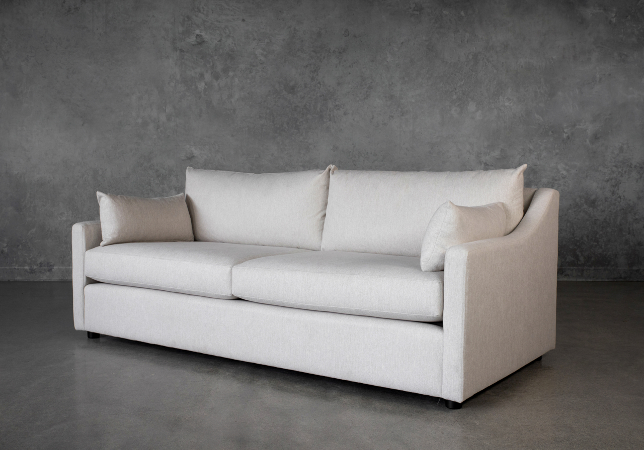 Ricci Blair Cream Sofa - Angle