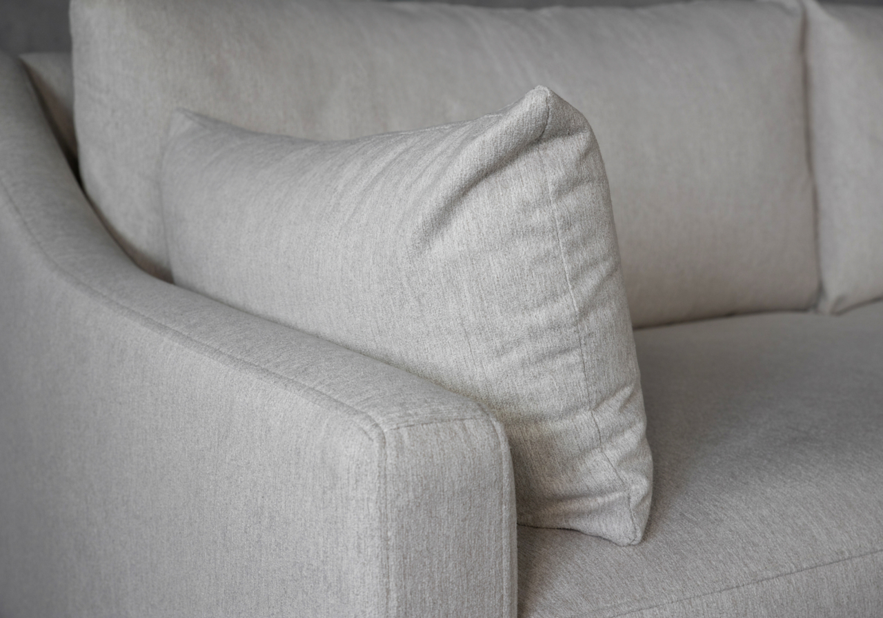 Ricci Blair Cream Sofa - Cushions