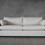 Ricci Blair Cream Sofa - Front
