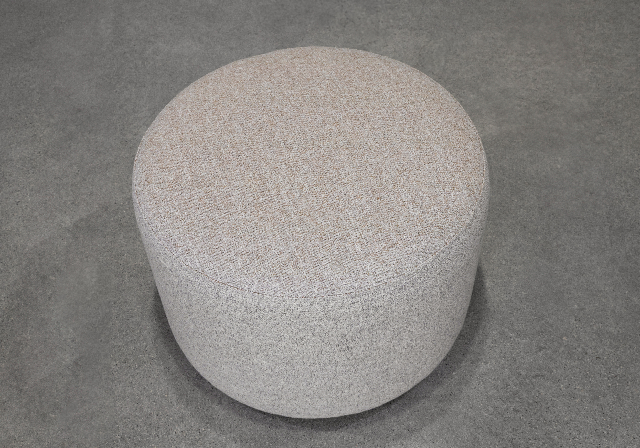 Aries Ottoman B1361-Ginger