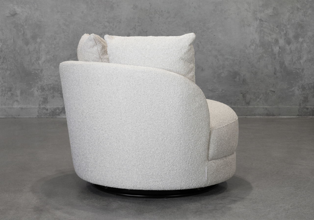 Cuppa A400 Linen Accent Chair - Back