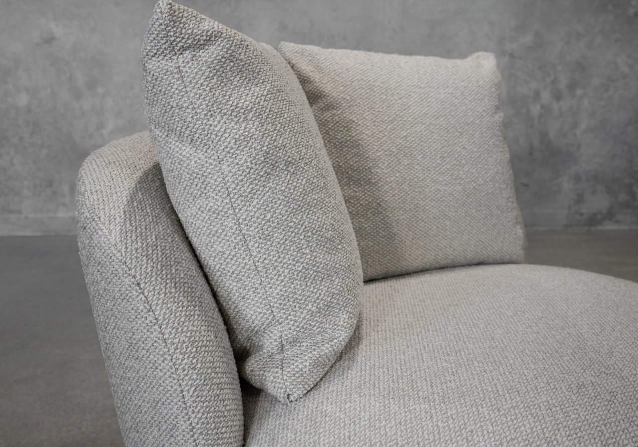 Cuppa A400 Linen Accent Chair - Details
