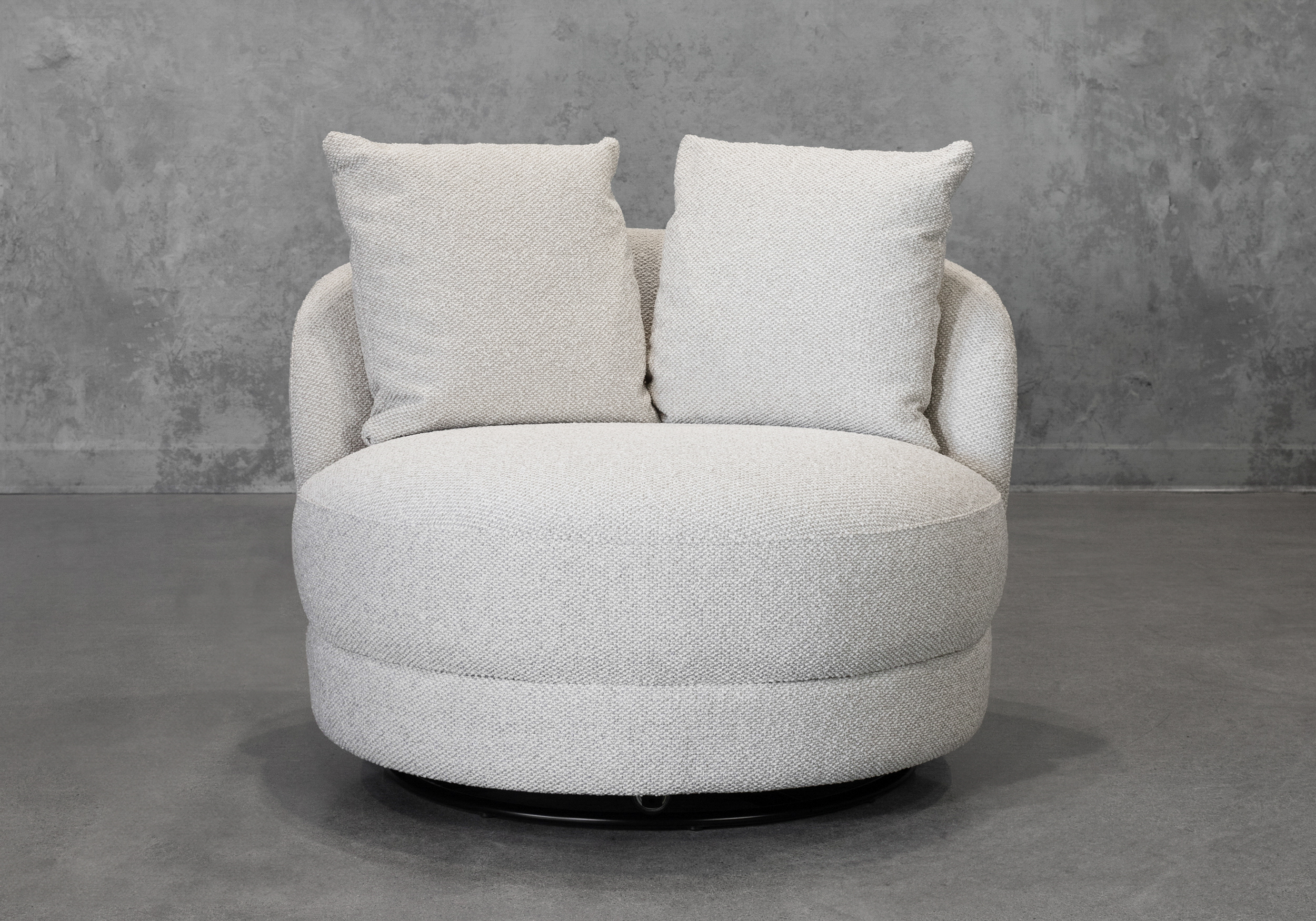 Cuppa A400 Linen Accent Chair - Front